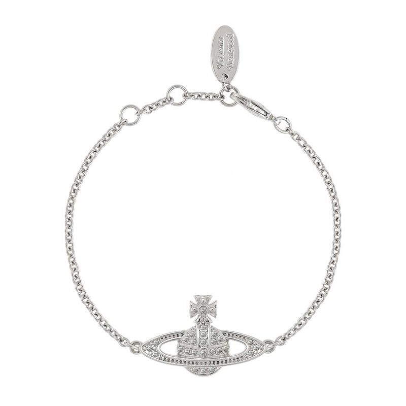 Vivienne Westwood Mini Bas Relief Chain Bracelet image number 0